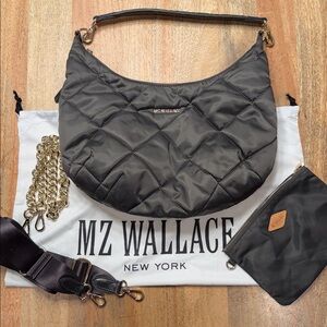 MZ Wallace Quilted Madison Shoulder Bag Magnet